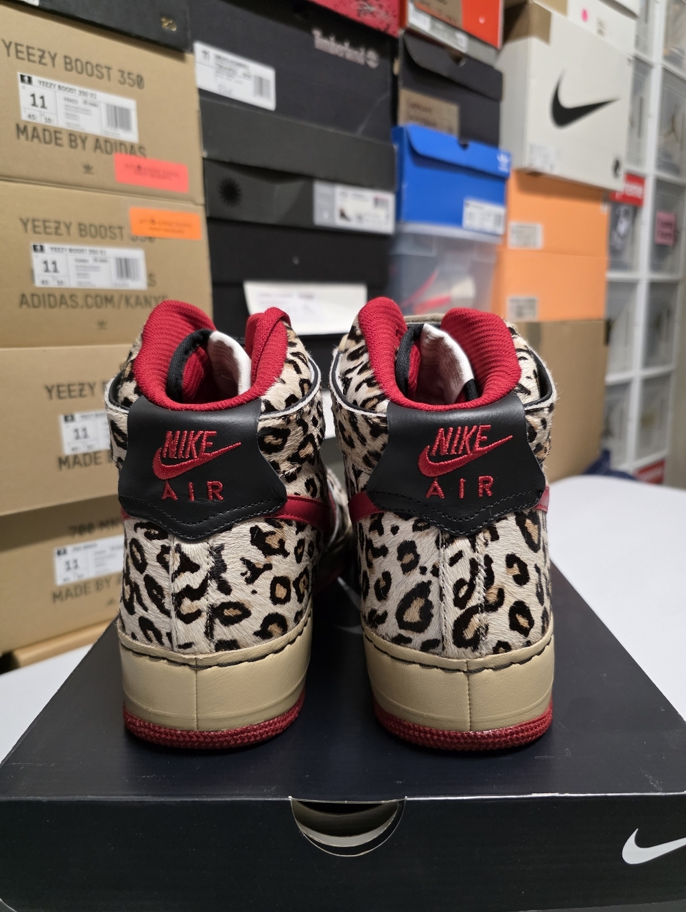 Nike Air Force 1 High NIKEiD - Year Of The Horse - Pony hair Sz 12.5 - Picture 4 of 9